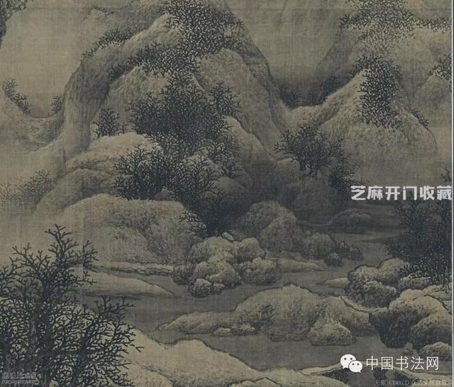 名画赏析：范宽  寒林雪景图 （高清局部震撼呈现）