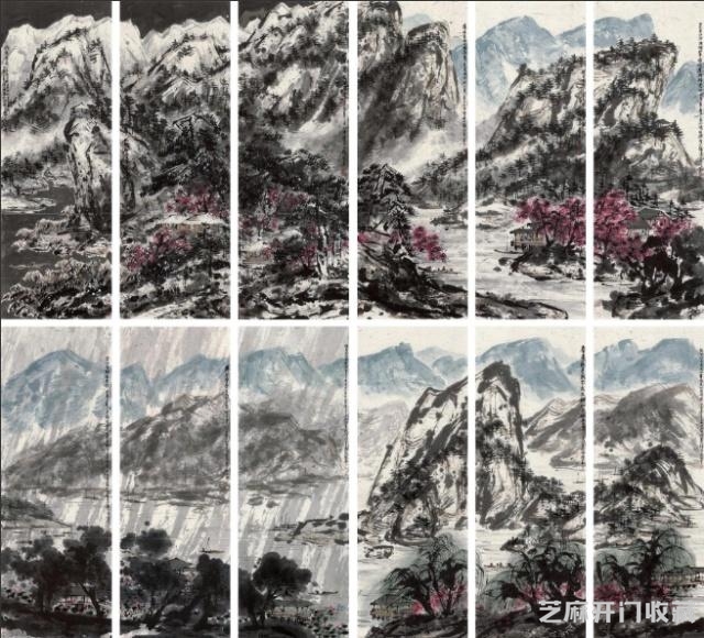 中国国画：13幅，每一幅都是过亿，你最喜欢那一幅呢？