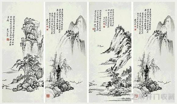 没有他就没有张大千，与吴昌硕齐名，曾熙书画作品欣赏