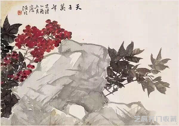 清末著名画家任伯年花鸟画欣赏!