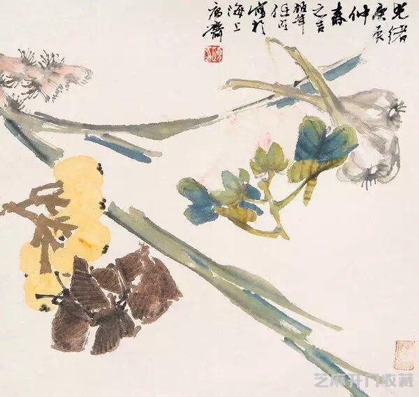 清末著名画家任伯年花鸟画欣赏!