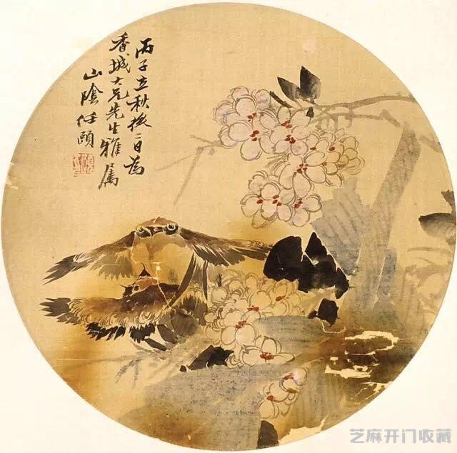 清末著名画家任伯年花鸟画欣赏!