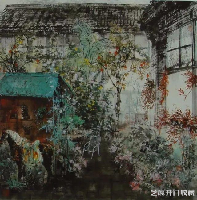 中国美术家协会副主席王明明国画作品欣赏！