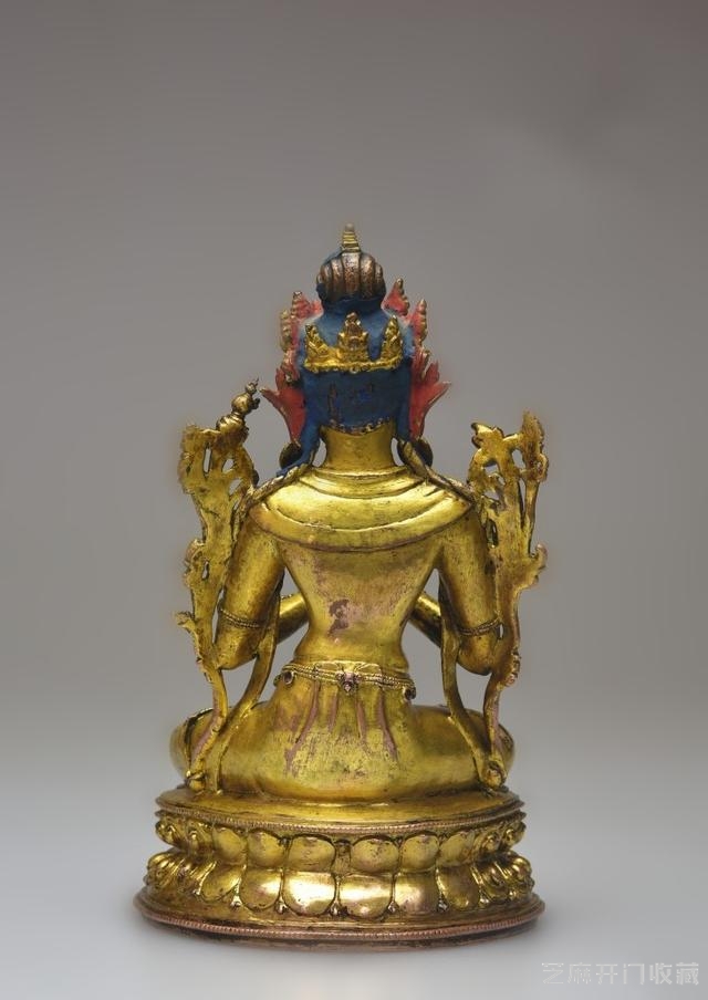 15世纪铜鎏金弥勒菩萨