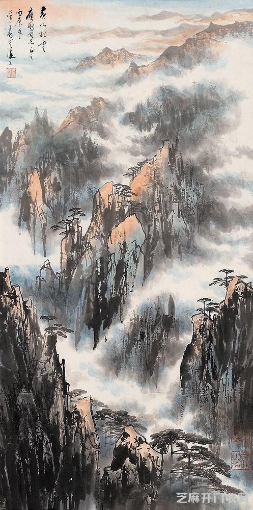 徐子鹤山水作品集萃