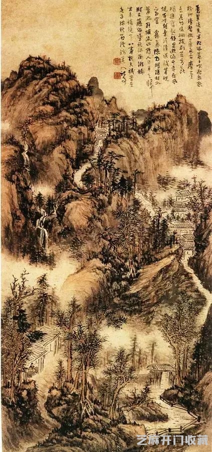 四大画僧的书画世界，这才是中国画