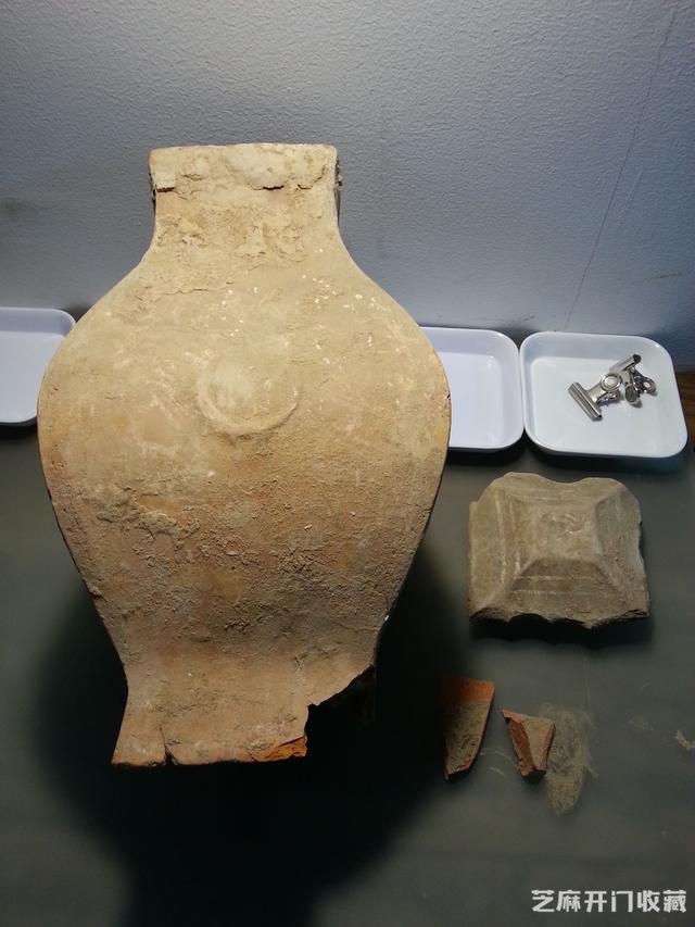 （原创）我在西安修文物系列2--汉代红陶方壶修复