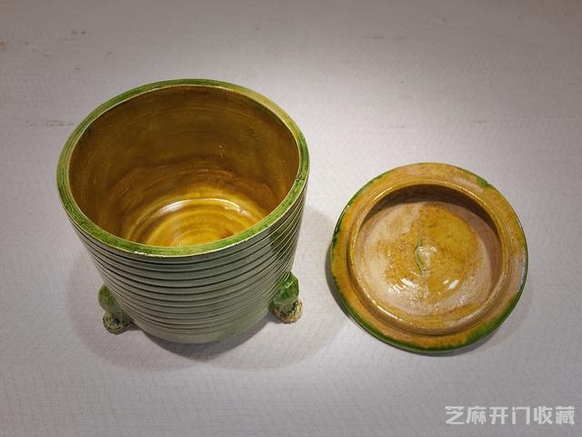 唐代绿釉茶叶旋纹罐是实用器吗？