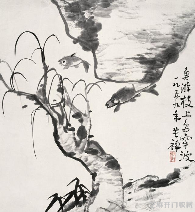 李苦禅画作欣赏