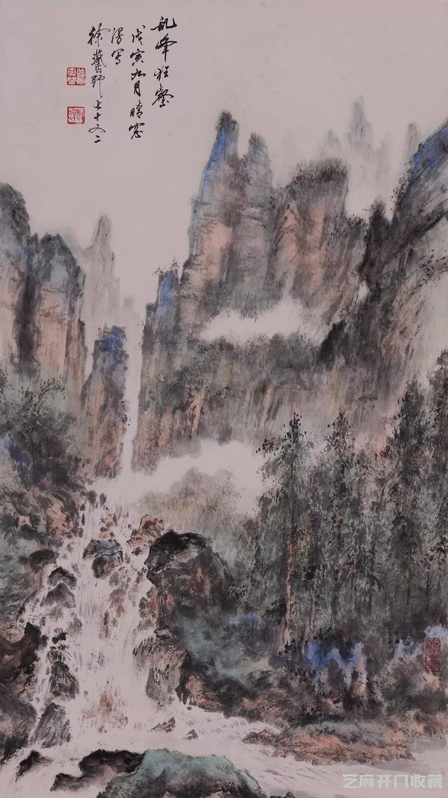 吴子深｜为中国美术史留下浓重的一笔（90幅）