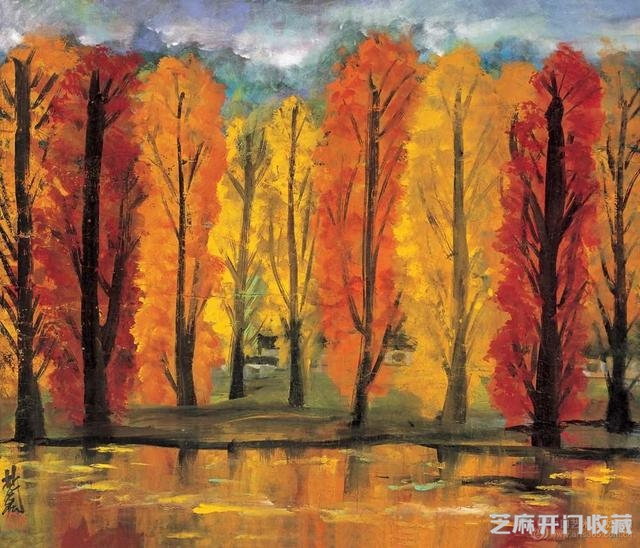 艺术之林风眠：他的画，色彩热烈、笔墨放纵、韵味更醇厚