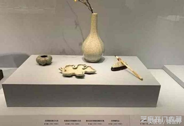 宋代哥窑真品与仿品对比！