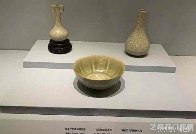 宋代哥窑真品与仿品对比！