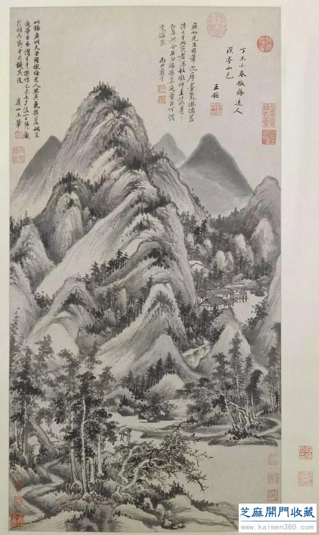 赏画｜清 王鉴作品集（故宫博物院藏）