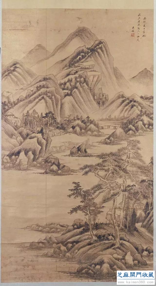 赏画｜清 王鉴作品集（故宫博物院藏）