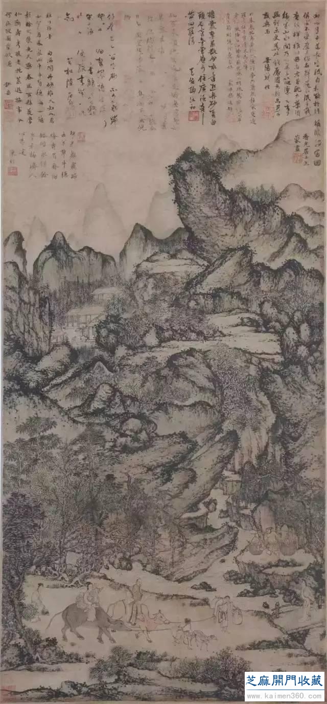 一幅描绘搬家场景的古画，何以值4个亿呢？