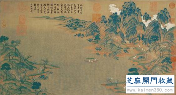 展子虔的国画，夏圭的国画，沈周的国画，居然这么好看吗？