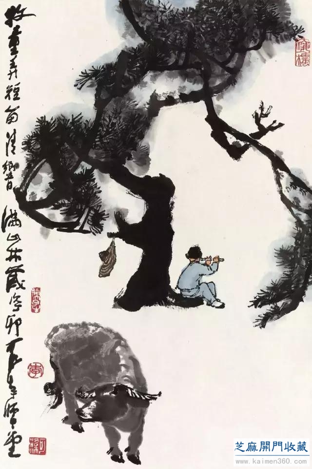 李可染高清作品175幅，看的太过瘾了！