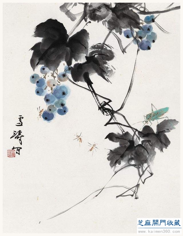 现代中国卓有成就的花鸟画大师——王雪涛（精品100幅）