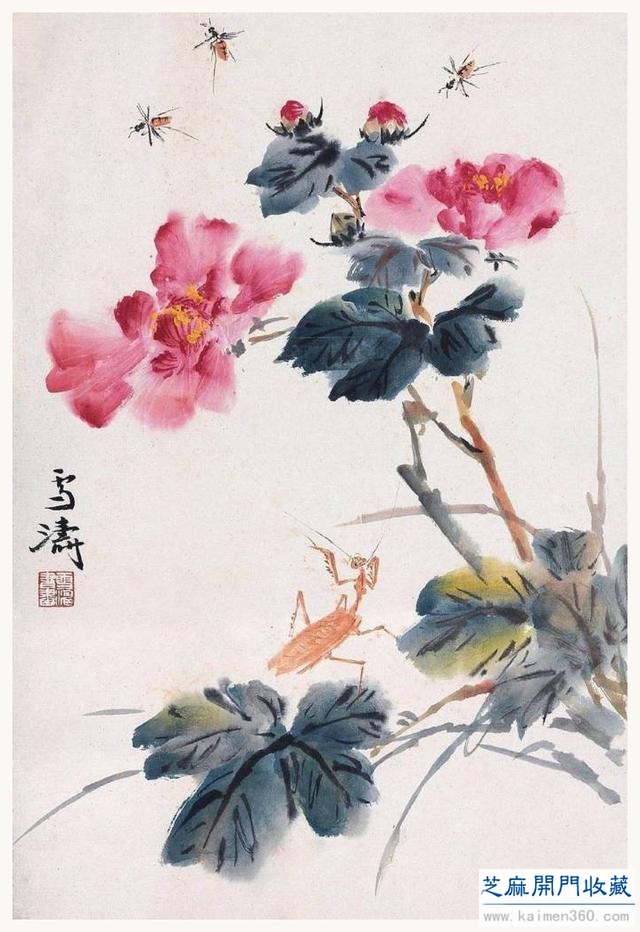 现代中国卓有成就的花鸟画大师——王雪涛（精品100幅）