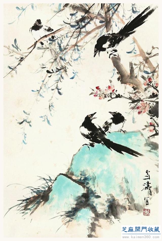 现代中国卓有成就的花鸟画大师——王雪涛（精品100幅）