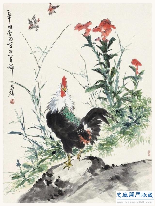 现代中国卓有成就的花鸟画大师——王雪涛（精品100幅）