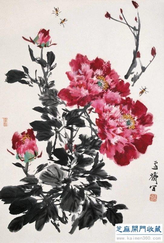 现代中国卓有成就的花鸟画大师——王雪涛（精品100幅）