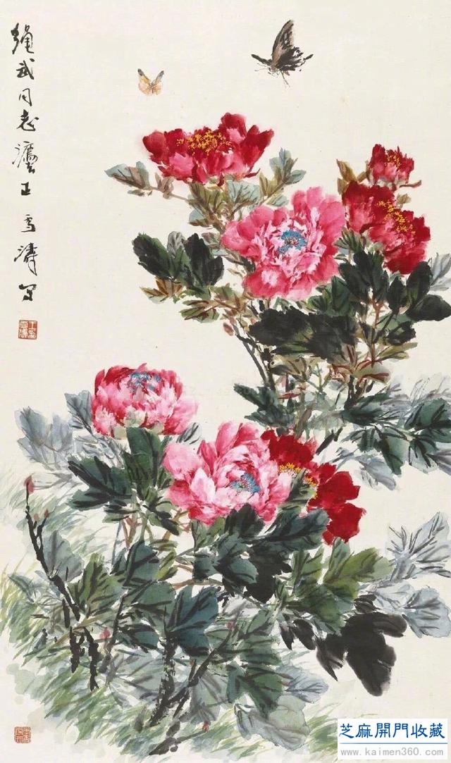 现代中国卓有成就的花鸟画大师——王雪涛（精品100幅）