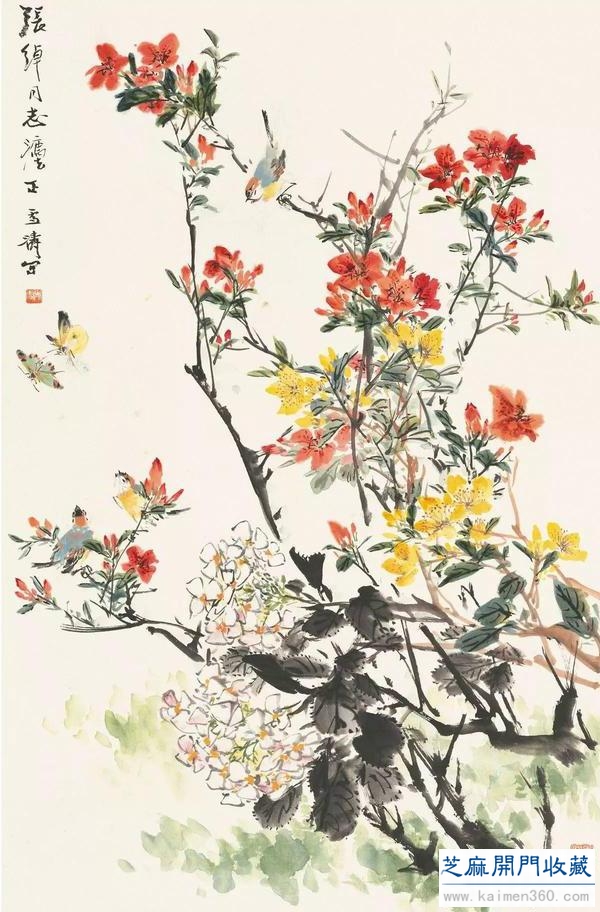 现代中国卓有成就的花鸟画大师——王雪涛（精品100幅）