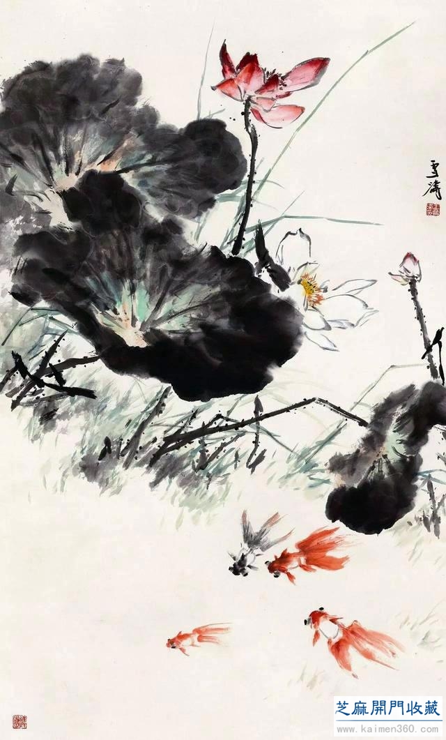 现代中国卓有成就的花鸟画大师——王雪涛（精品100幅）