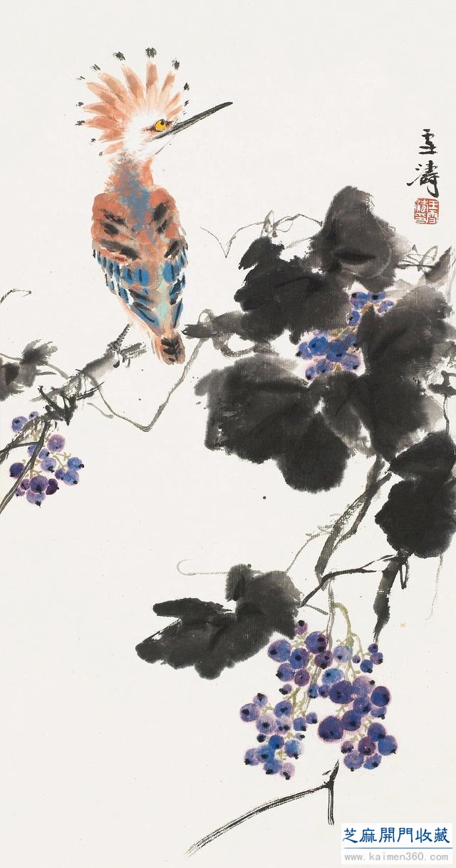 现代中国卓有成就的花鸟画大师——王雪涛（精品100幅）