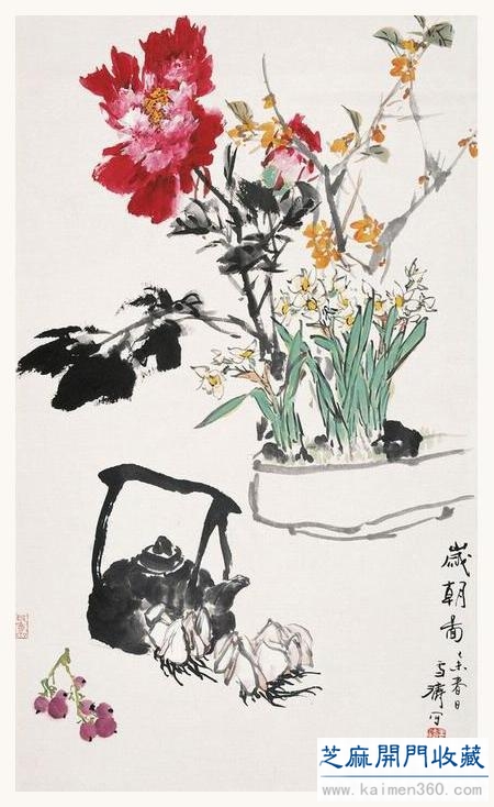 现代中国卓有成就的花鸟画大师——王雪涛（精品100幅）