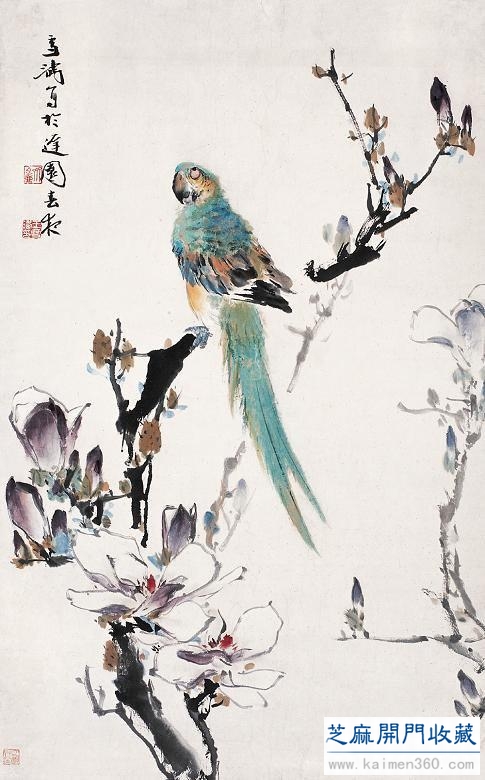 现代中国卓有成就的花鸟画大师——王雪涛（精品100幅）