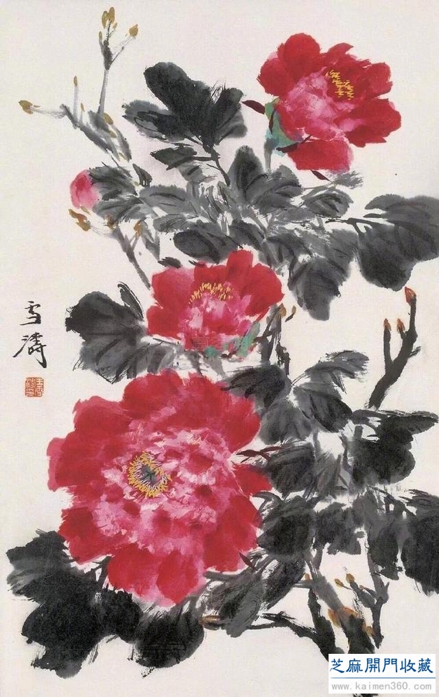 现代中国卓有成就的花鸟画大师——王雪涛（精品100幅）