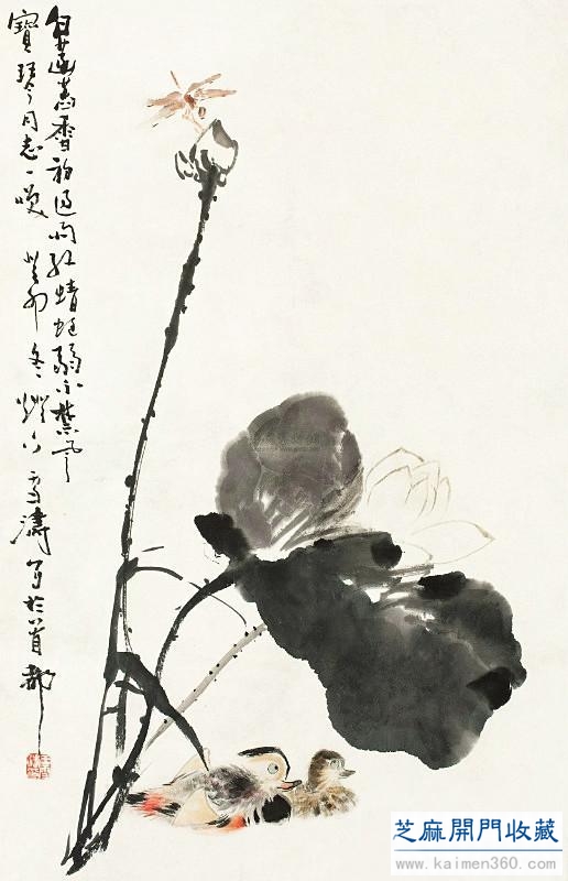 现代中国卓有成就的花鸟画大师——王雪涛（精品100幅）