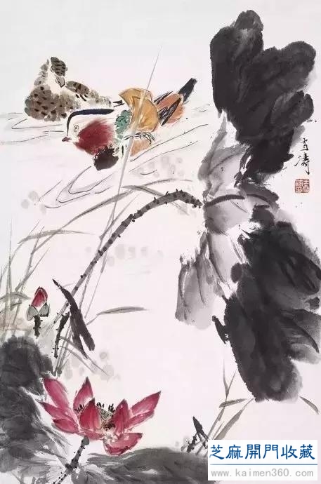 现代中国卓有成就的花鸟画大师——王雪涛（精品100幅）