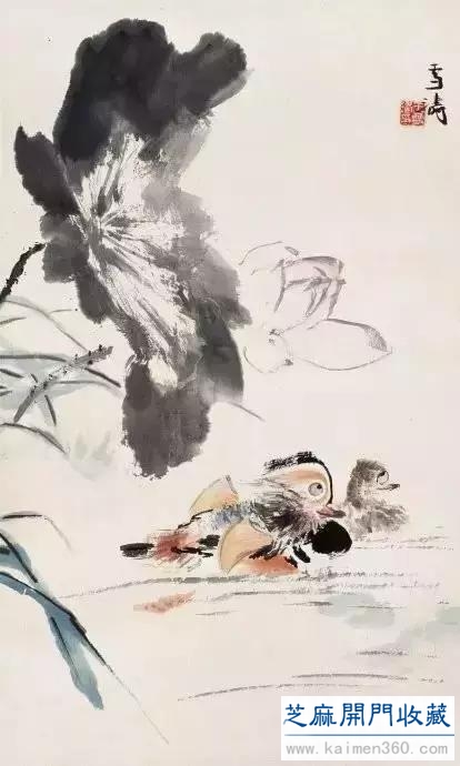 现代中国卓有成就的花鸟画大师——王雪涛（精品100幅）