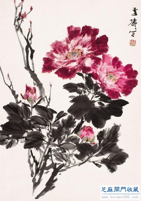 现代中国卓有成就的花鸟画大师——王雪涛（精品100幅）