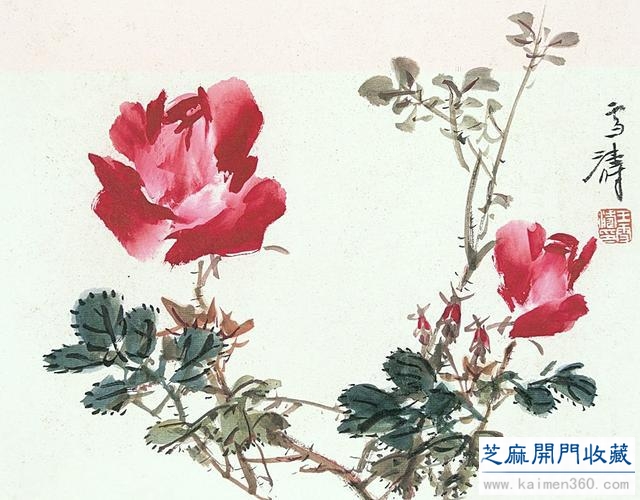 现代中国卓有成就的花鸟画大师——王雪涛（精品100幅）