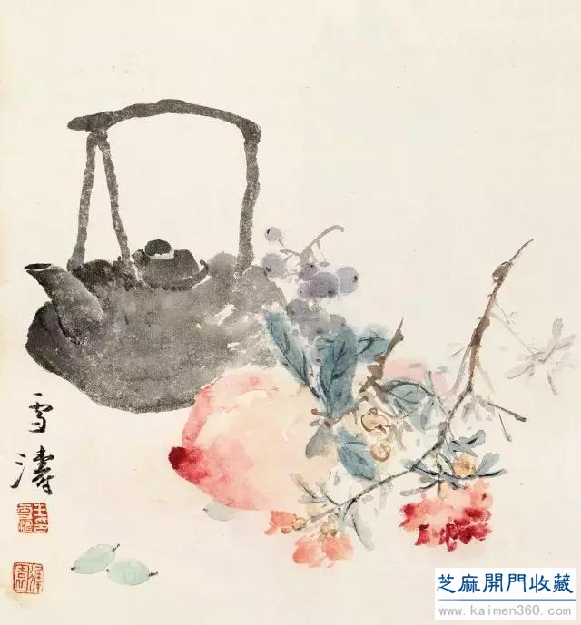 现代中国卓有成就的花鸟画大师——王雪涛（精品100幅）