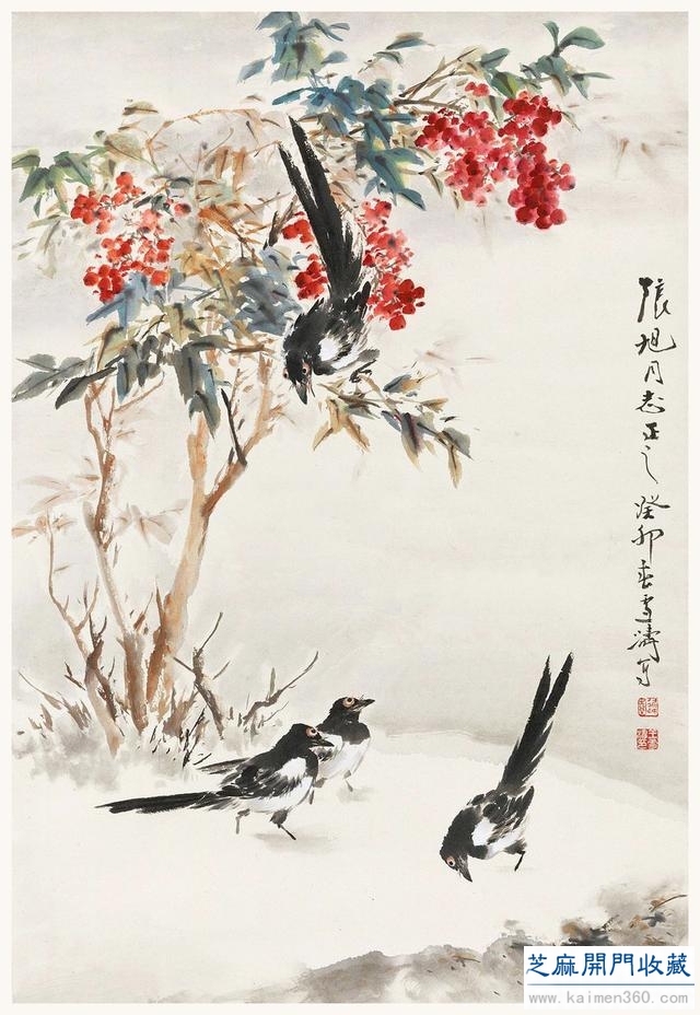 现代中国卓有成就的花鸟画大师——王雪涛（精品100幅）