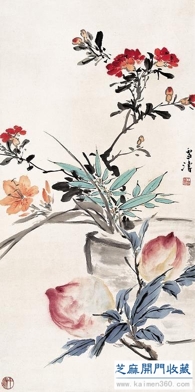 现代中国卓有成就的花鸟画大师——王雪涛（精品100幅）