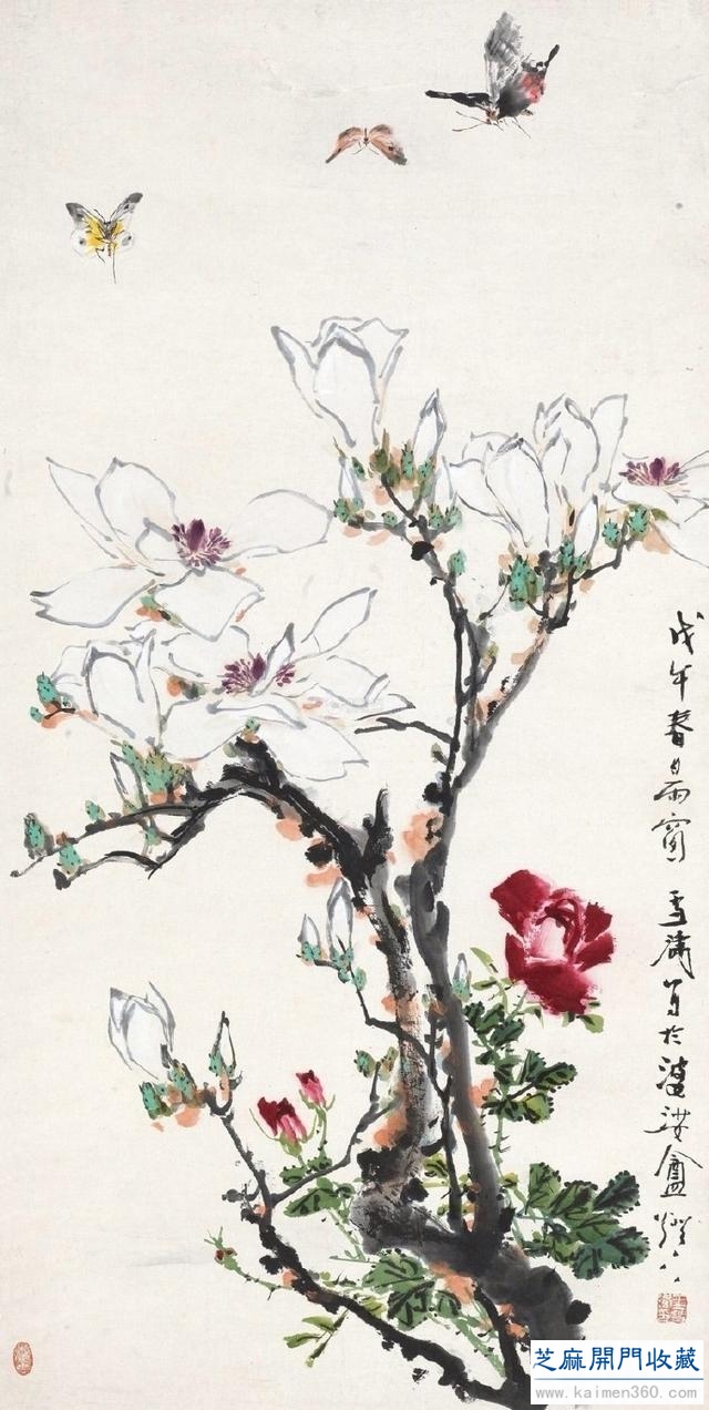 现代中国卓有成就的花鸟画大师——王雪涛（精品100幅）