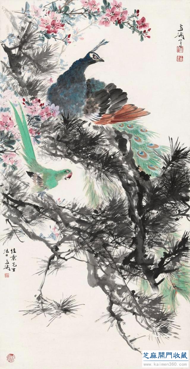 现代中国卓有成就的花鸟画大师——王雪涛（精品100幅）