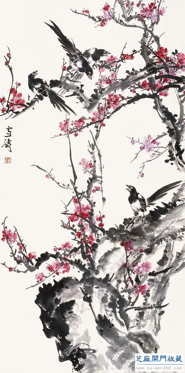 现代中国卓有成就的花鸟画大师——王雪涛（精品100幅）