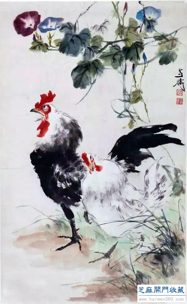 现代中国卓有成就的花鸟画大师——王雪涛（精品100幅）