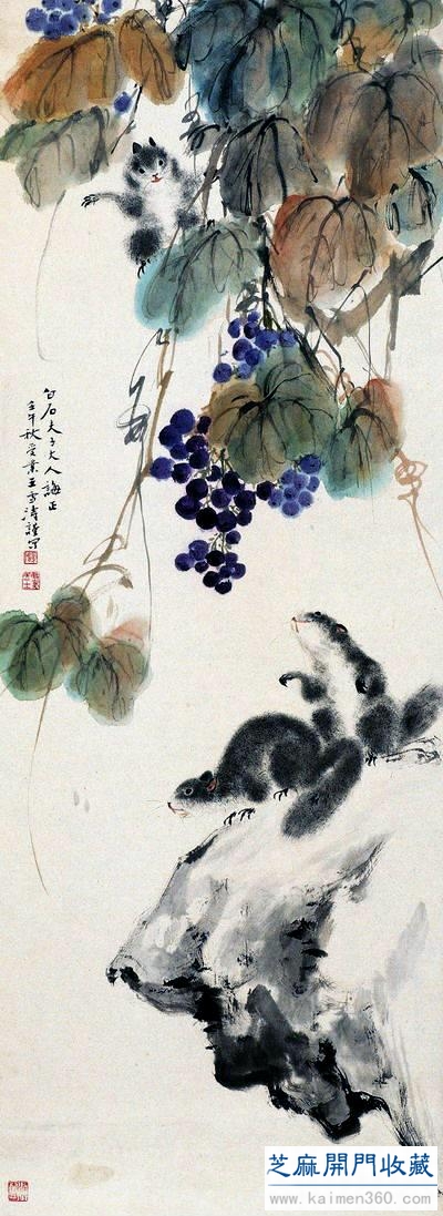 现代中国卓有成就的花鸟画大师——王雪涛（精品100幅）