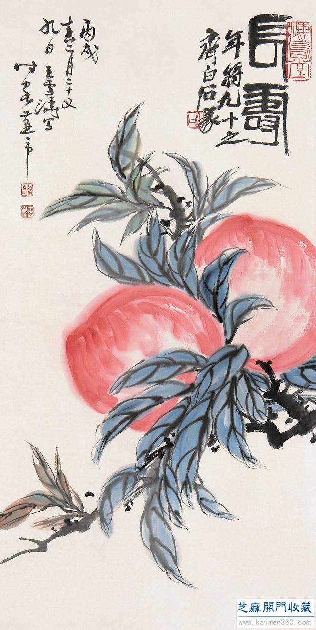 现代中国卓有成就的花鸟画大师——王雪涛（精品100幅）