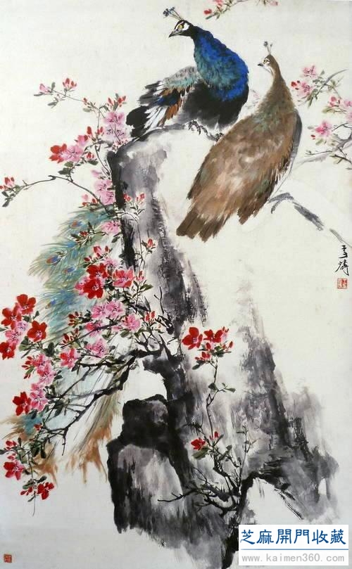 现代中国卓有成就的花鸟画大师——王雪涛（精品100幅）