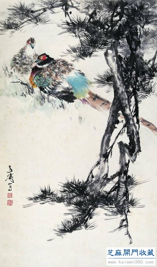 现代中国卓有成就的花鸟画大师——王雪涛（精品100幅）